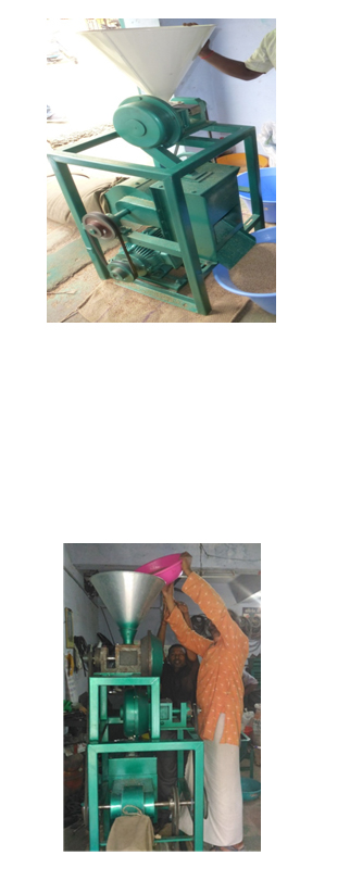 small millet peocessing equipment