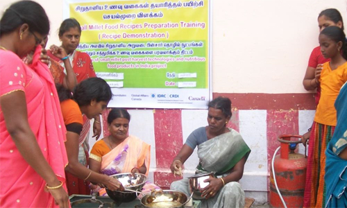 small millets food preparation